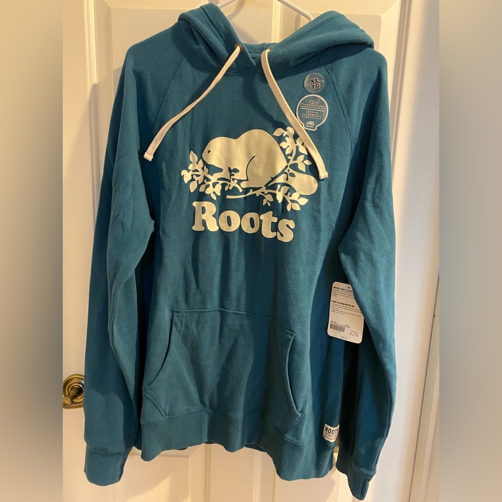 Roots, Amy Boyfriend Pullover Hoodie, xl